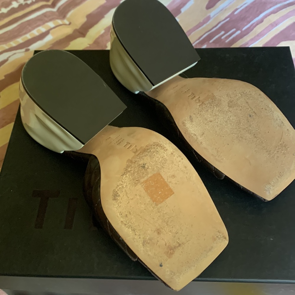 Tibi Kenji sculpted heel mule, NWOT, Size 40. $65 - Picture 6 of 7